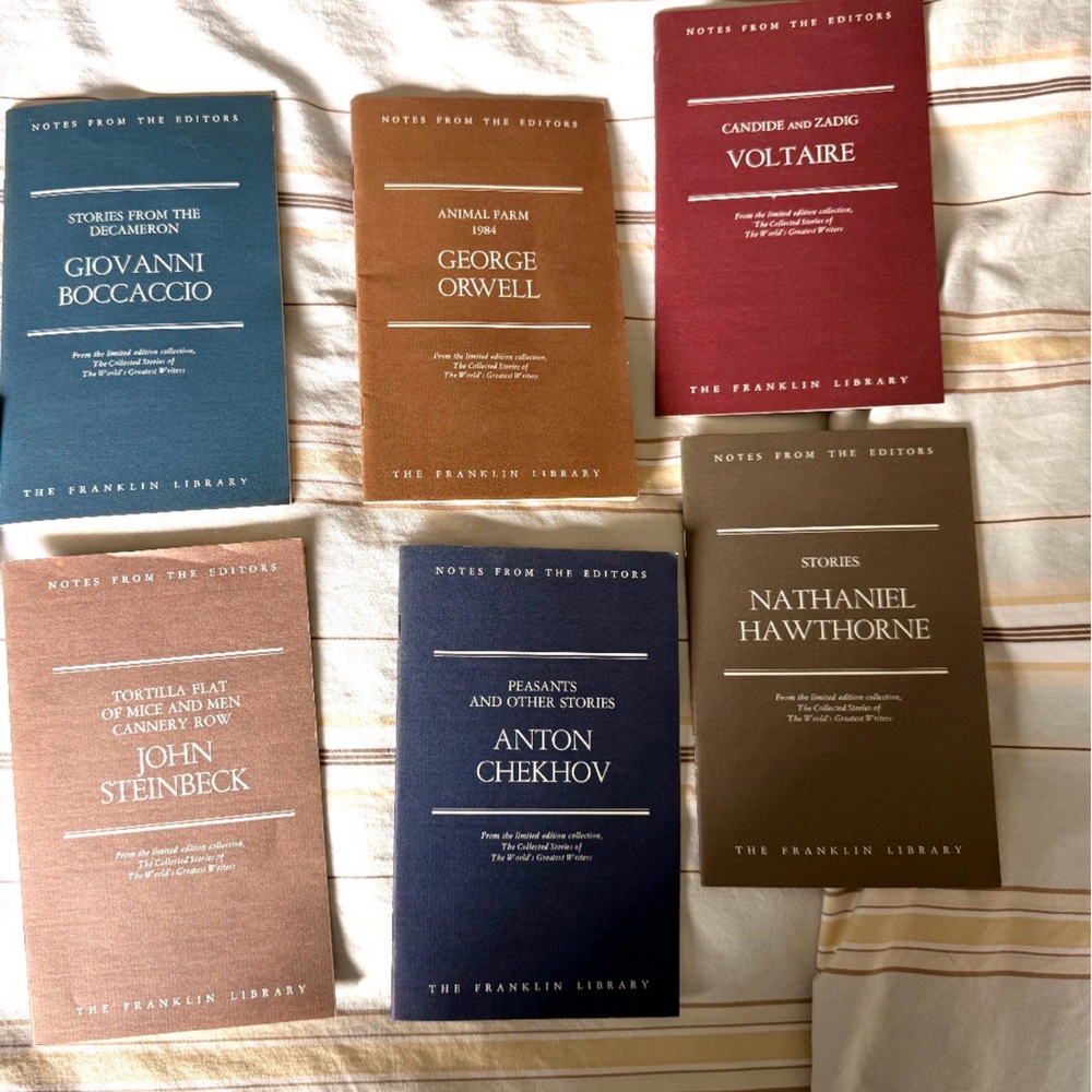Franklin Library "Notes from the Editors" Pamphlet Lot